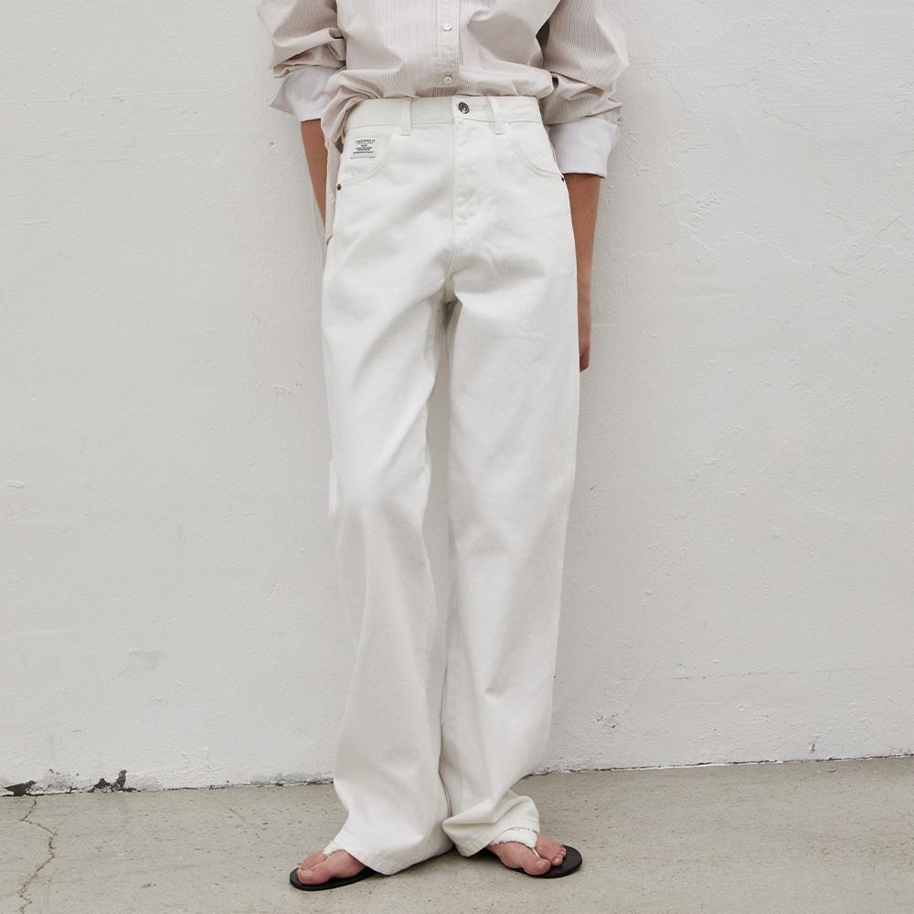 Signature Semi Wide Denim Pants_3colors