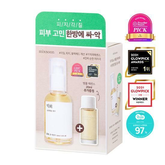 [단독기획] 믹순 콩 에센스 50ml 기획(+병풀 에센스 20ml 증정)
