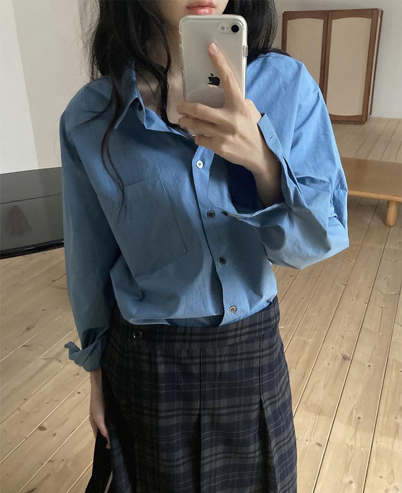 메이비베이비 Barrel Shirt (2colors)