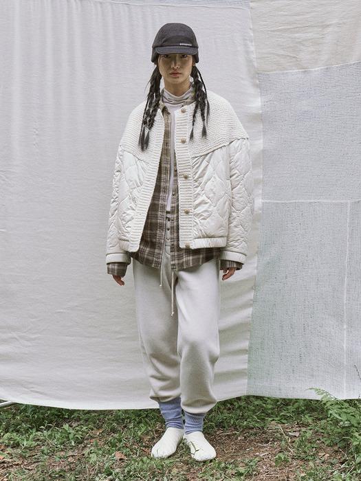 bau quilting jumper (beige)