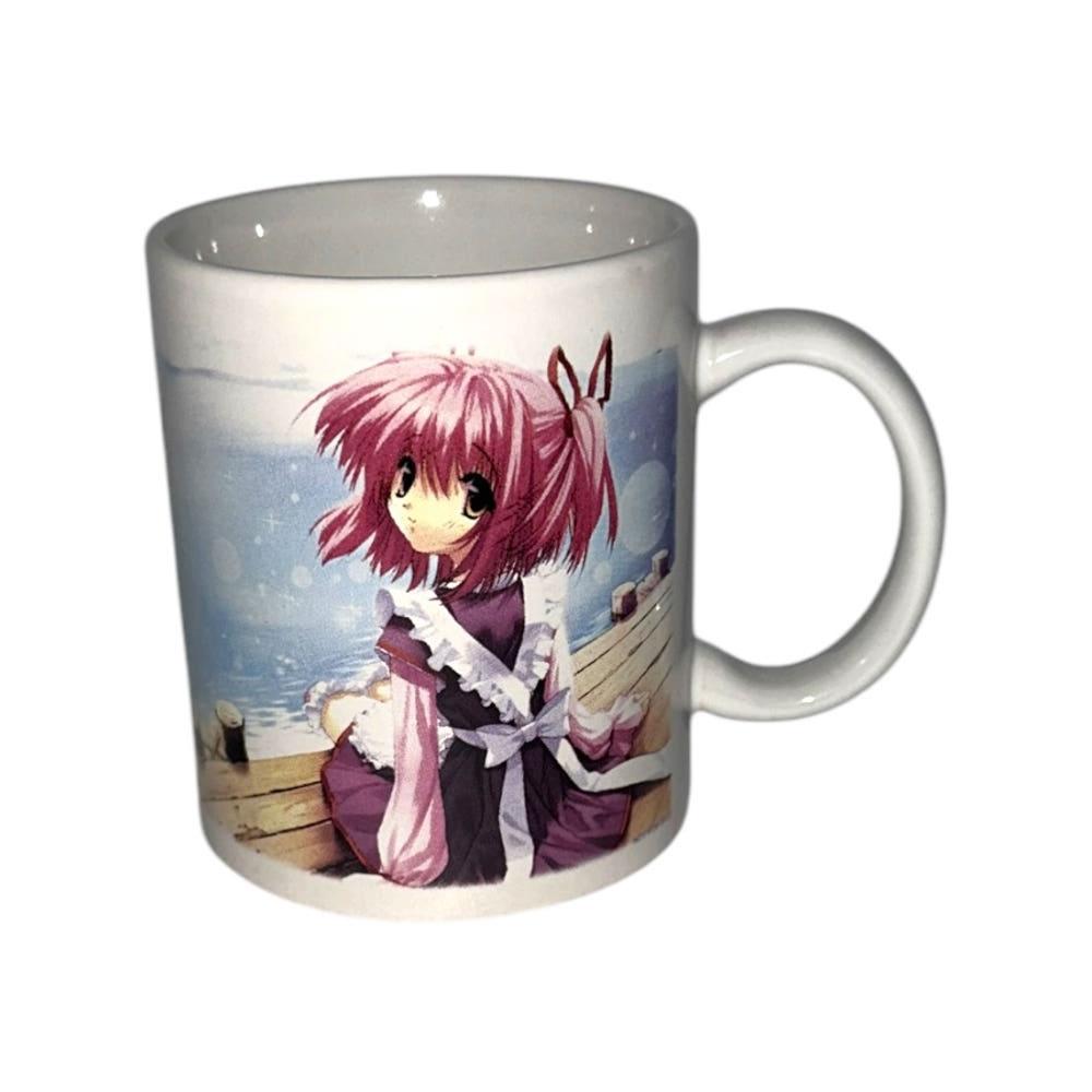 하늘색의 풍금 머그컵 