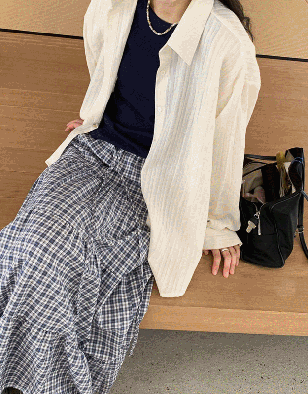 어튜트 택스처 셔츠(3c)