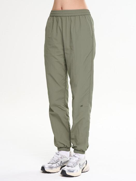 캠프 러닝 스포츠 바지 운동 조거 팬츠 W 카키