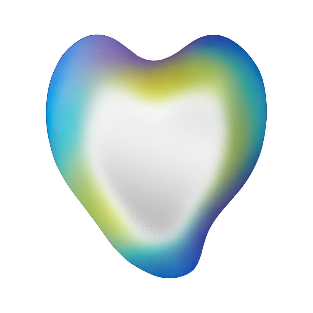 Liquified Gradient Mirror Blue