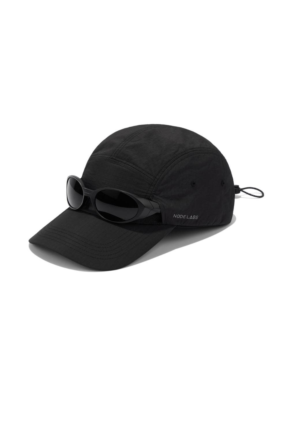 SUNGLASS CUT BALLCAP 02_BLACK