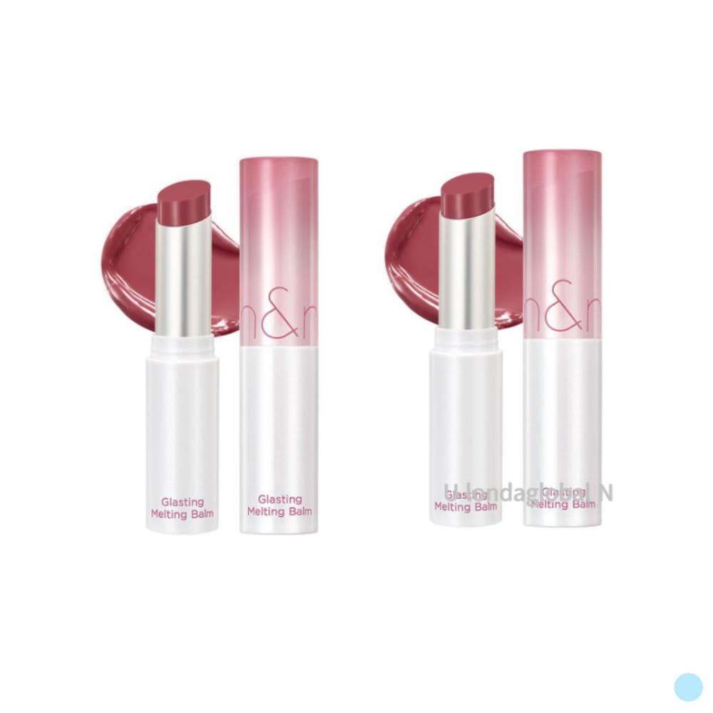 롬앤 글래스팅 멜팅 촉촉 컬러 립 밤 07 모브휩 X2