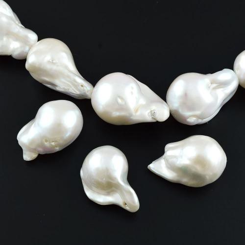 (상급)담수진주 못난이 통통 바로크(폭14~16mm) (1개) 고급 진주부자재 p2306-01