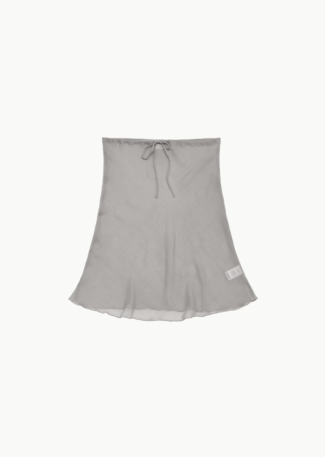 bahia midi skirt, grey