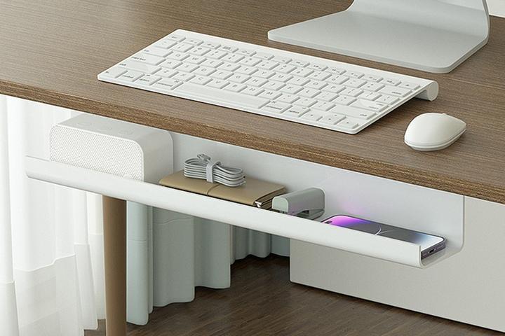 나사없는 간편접착 책상 멀티탭 정리함 3size 2colors