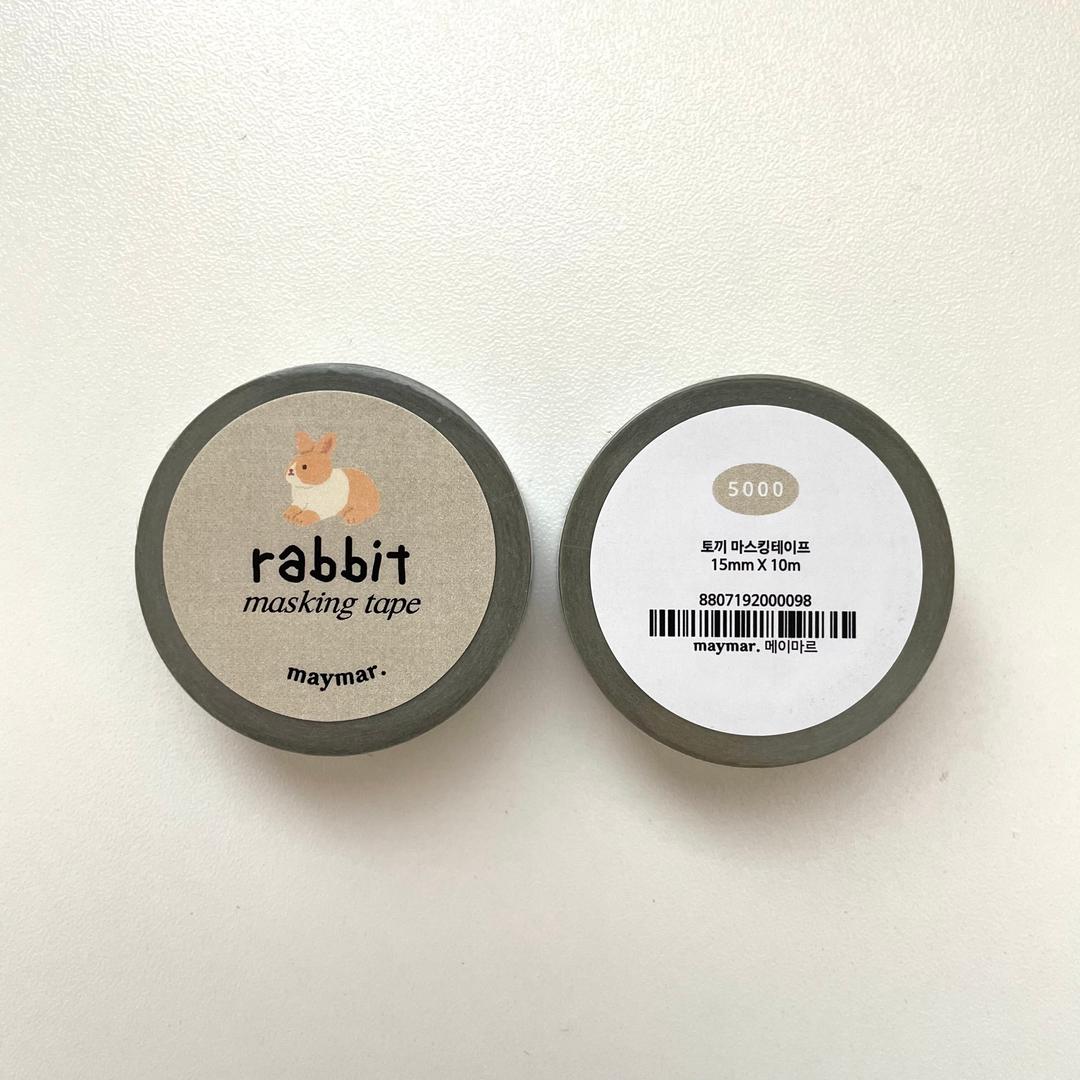 [메이마르] 토끼 마스킹테이프