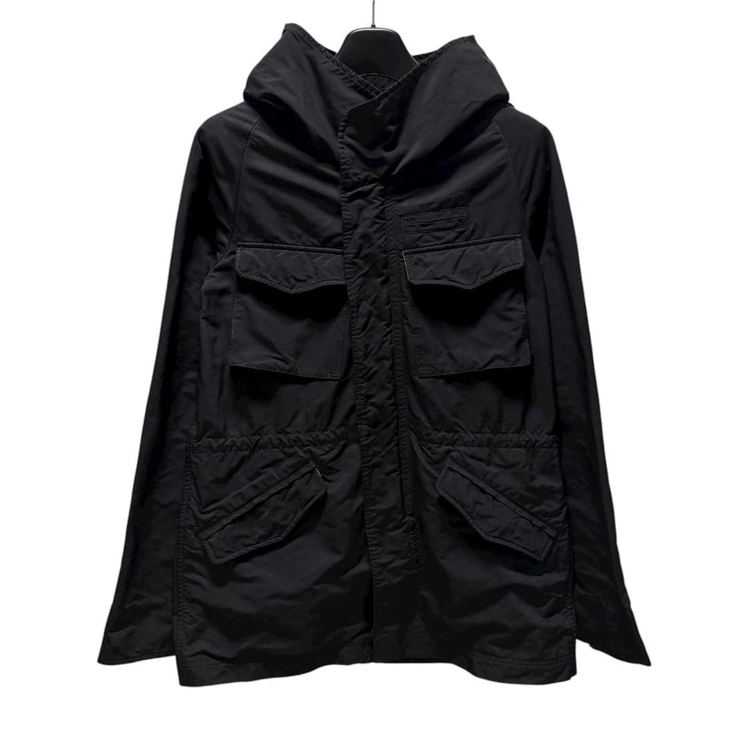 [M] 더 비리디 안느 블랙 후디드 M-65 | 후루츠패밀리