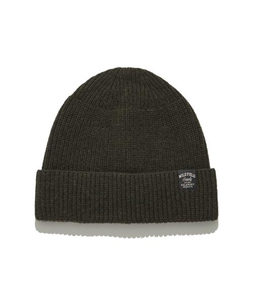 컴벳 울 니트 비니 (KHAKI)