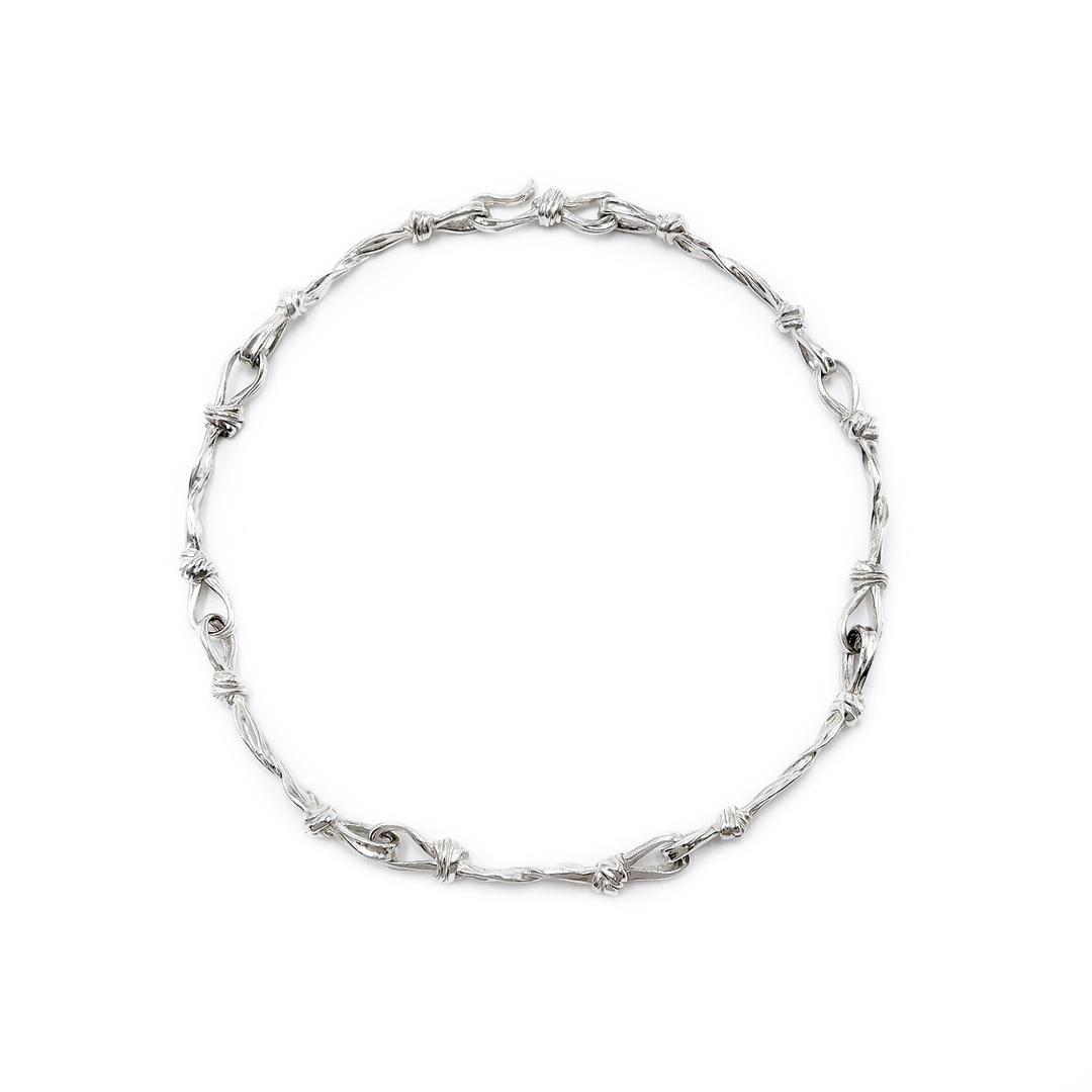 Tied cotton Necklace