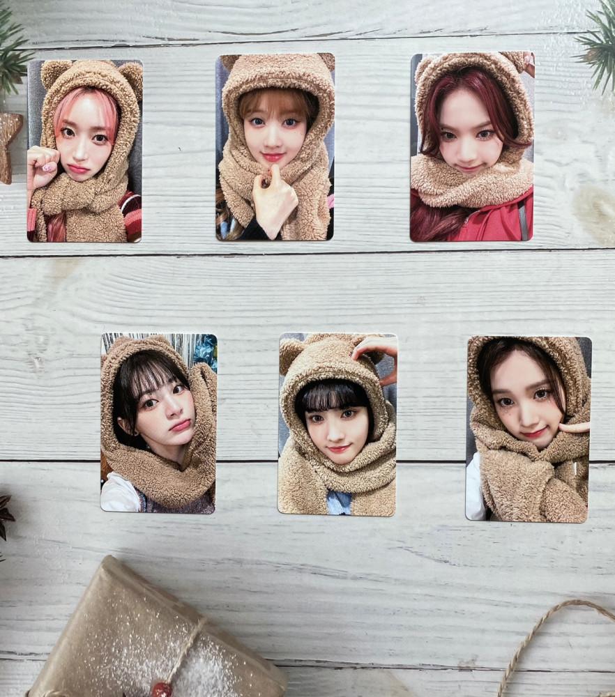 스테이씨 Teddy Bear 위드뮤 2차 포카 수민 시은 아이사 세은 윤 재이 테디베어 포토카드