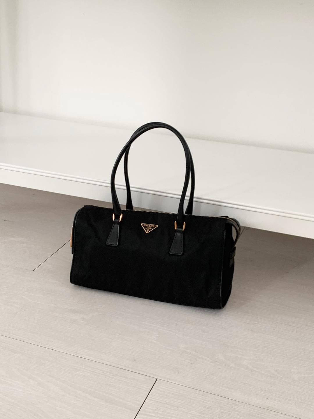 Prada lock shoulder bag