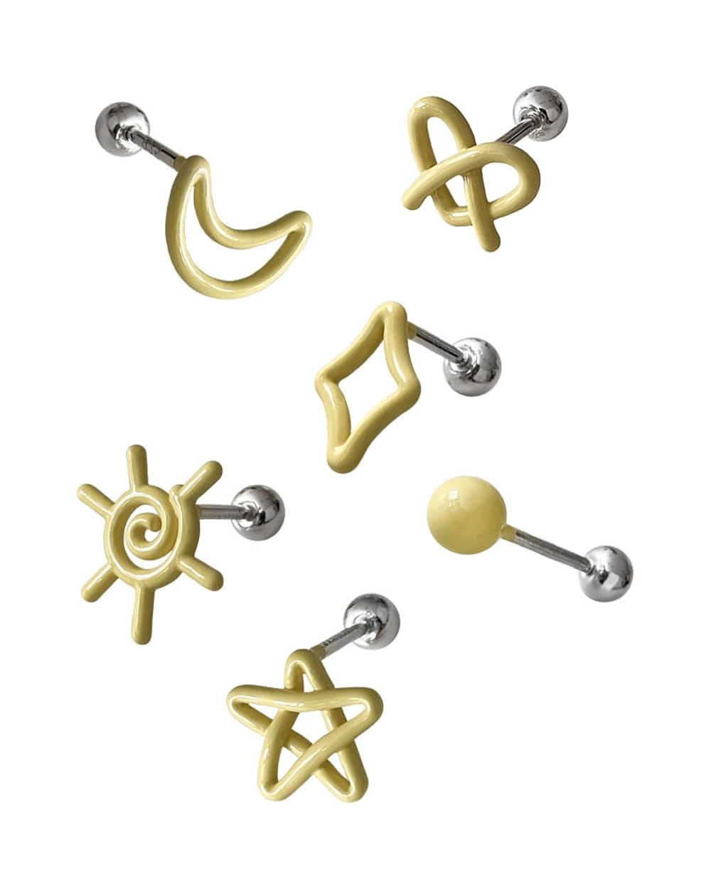 Fruit doodle piercing (Butter)