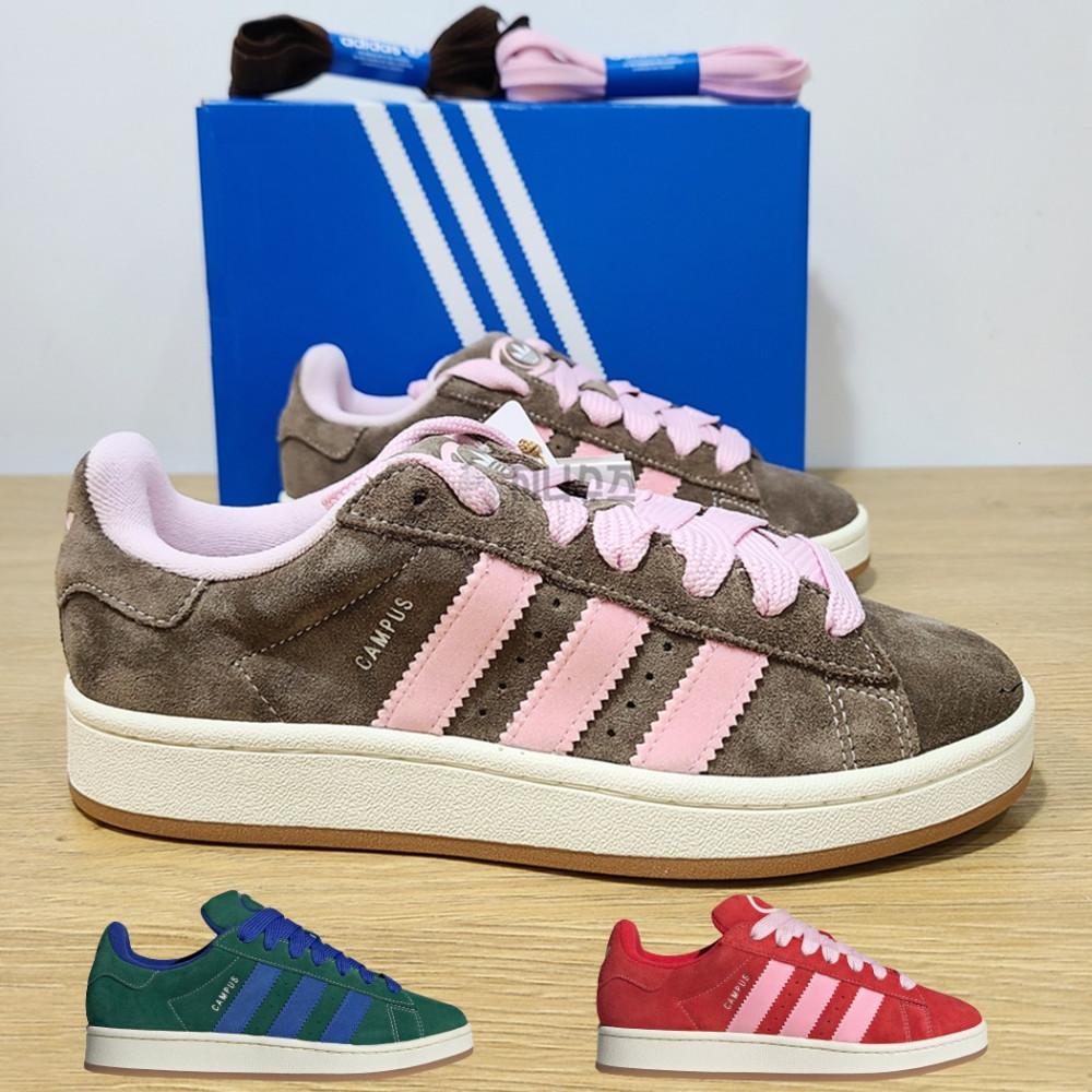 [매장판] 아디다스 캠퍼스 00S 그린 카고 스칼렛