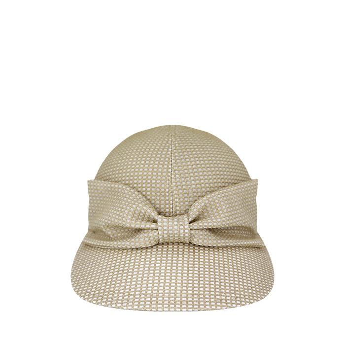 Ribbon Square Net Cap Natural