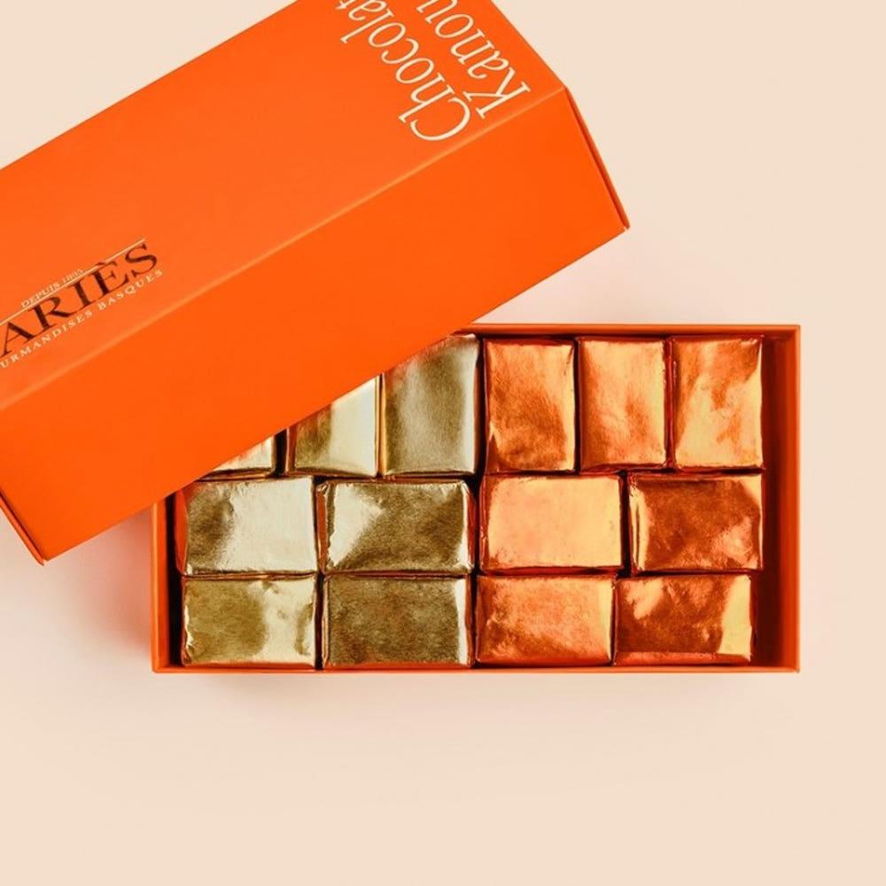 파리스 메종 파리에 kanouga 500g 초콜릿 카라멜 선물용 프랑스 직구