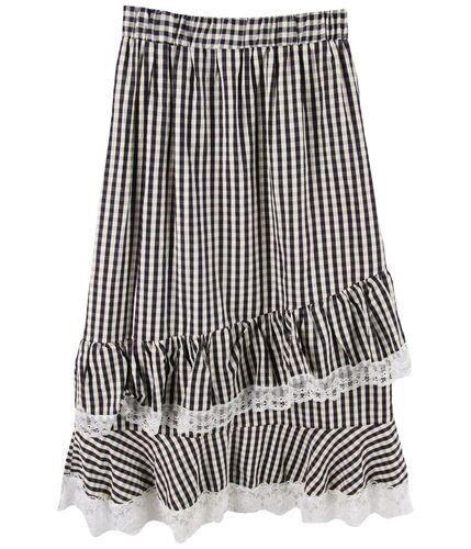 JAPANESE VINTAGE  폴리에스터 100% 롱 스커트 여 (F)