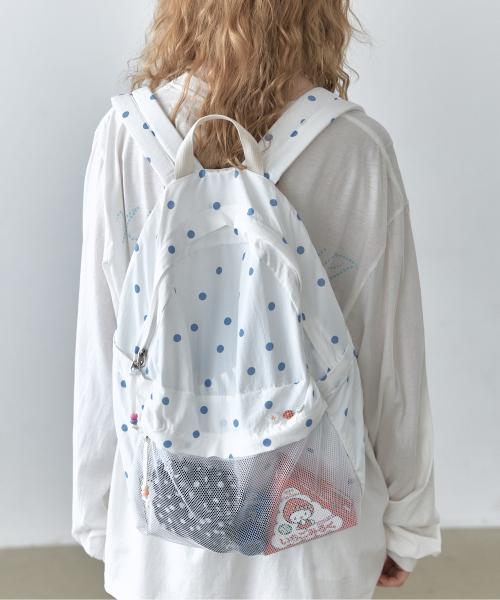 Bead mesh backpack_dot