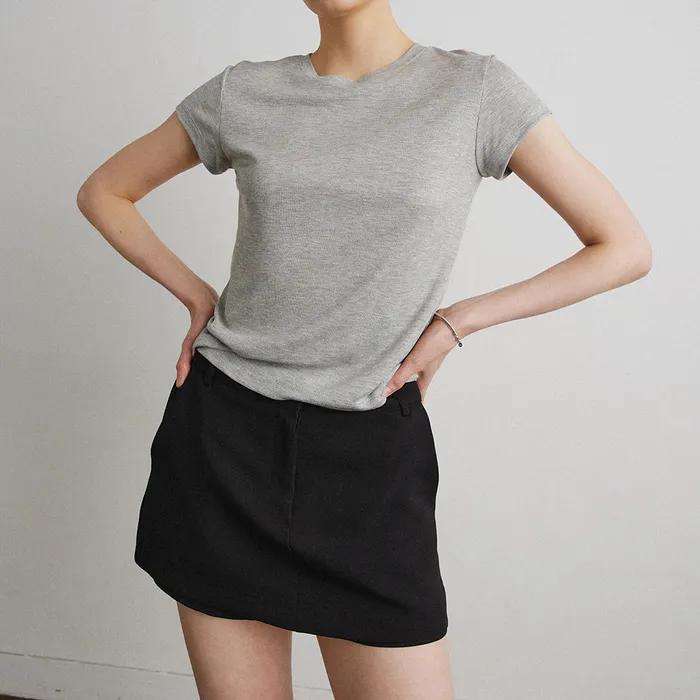 UNDERLAY PANTS SKIRT_BLACK