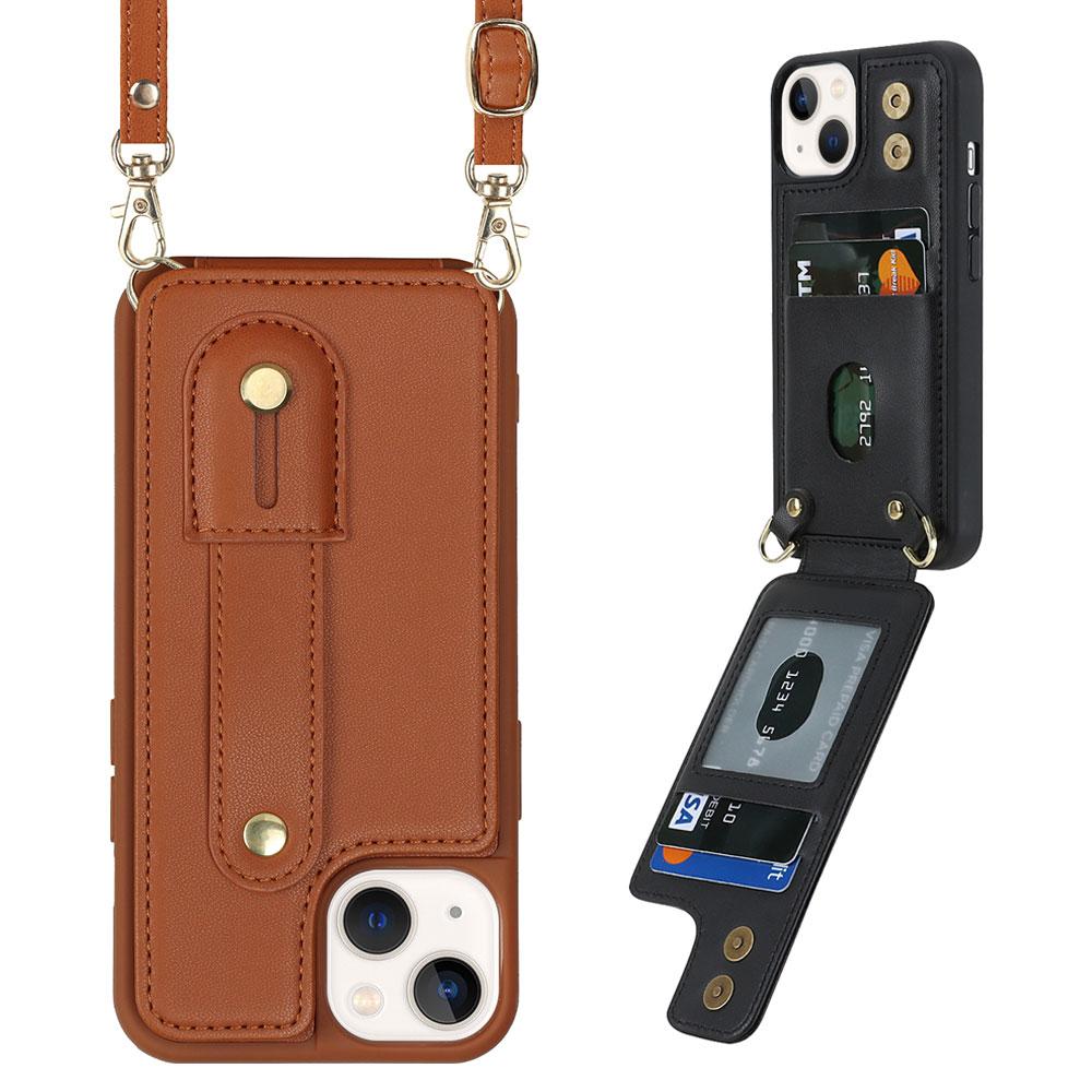 아이폰15 지갑 소프트 레더 커버 가죽 케이스 p838