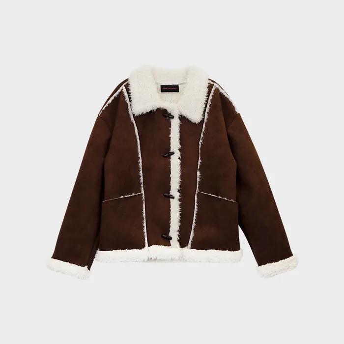 SNOWDRIFT TOGGLE JACKET_BROWN