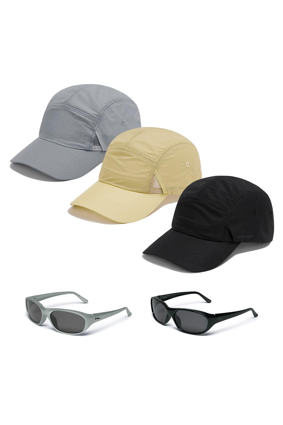 [SET] DEV:5 CAP 01 SUNGLASS CUT BALLCAP & SUNGLASS