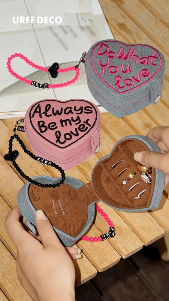 /안츄/ 빈티지 악세사리 보관함 슬라이드 보석함 소품 액세서리 수납