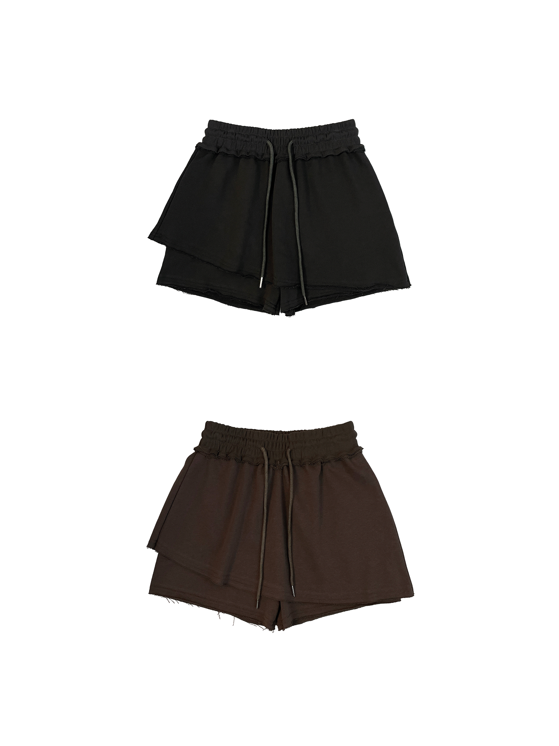 Terry cutting pantskirt