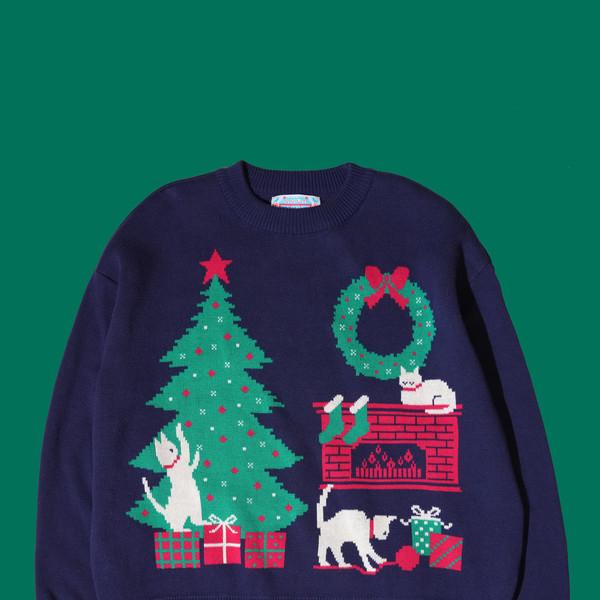 the christmas cats sweater