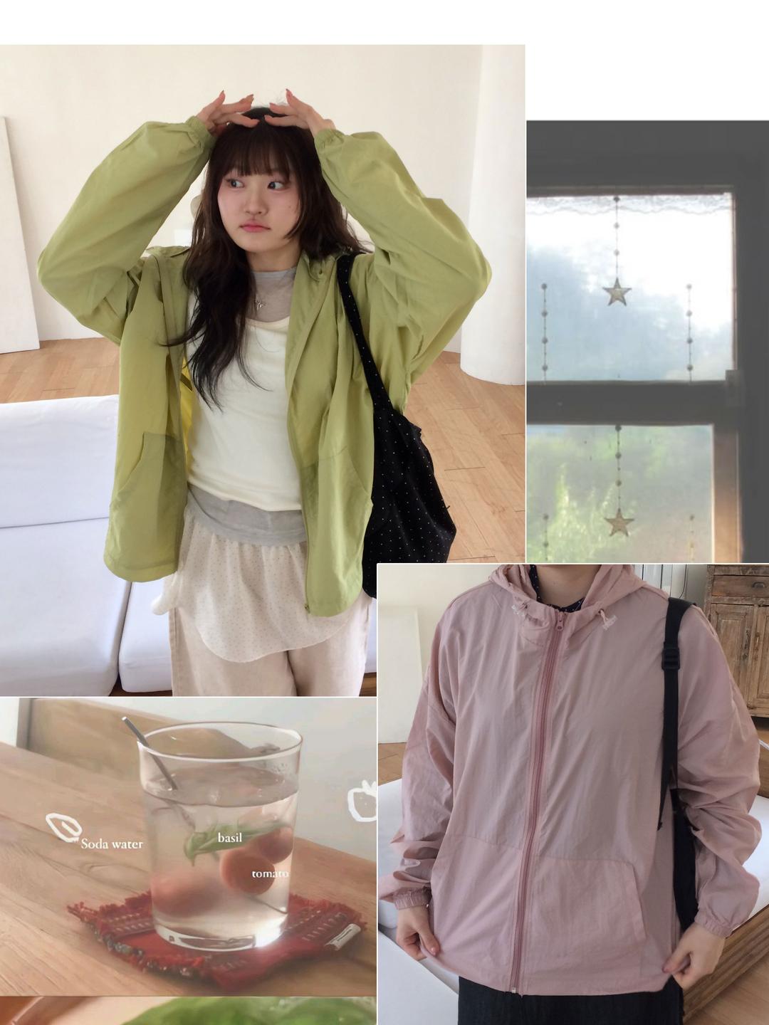아론 후드 바람막이 (8 color)