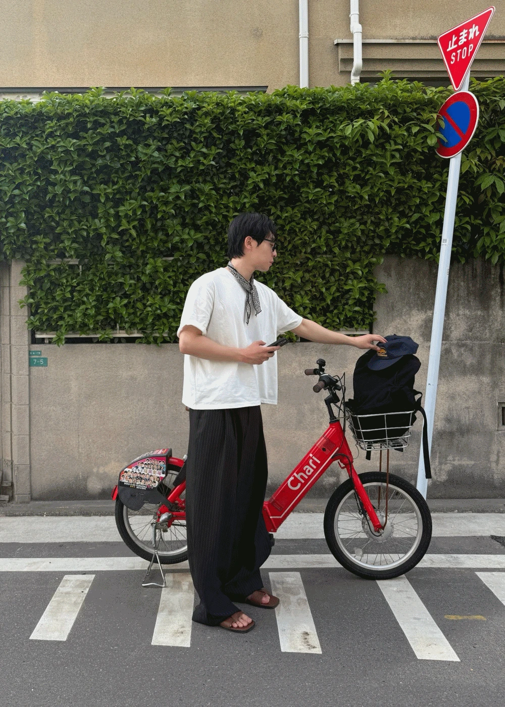 [IN FUKUOKA] 후쿠오카 스트라이프 팬츠