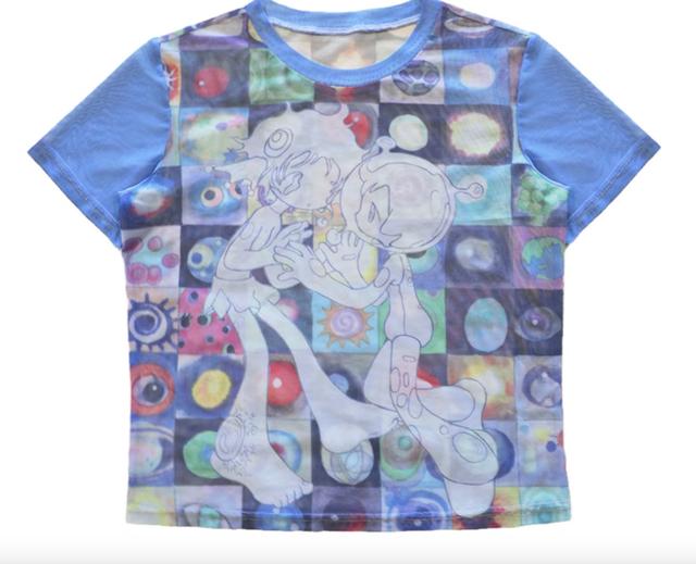 tanakadaisuke Cartoon angel wing T-shirt