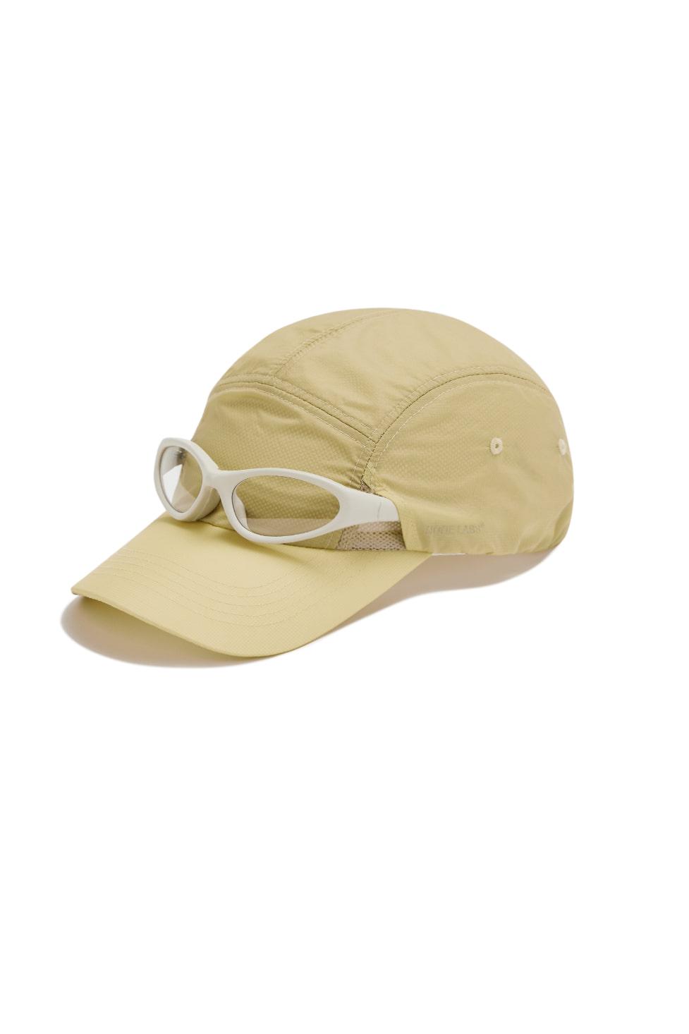 DEV:5 CAP 01 SUNGLASS CUT BALLCAP_LIGHT YELLOW