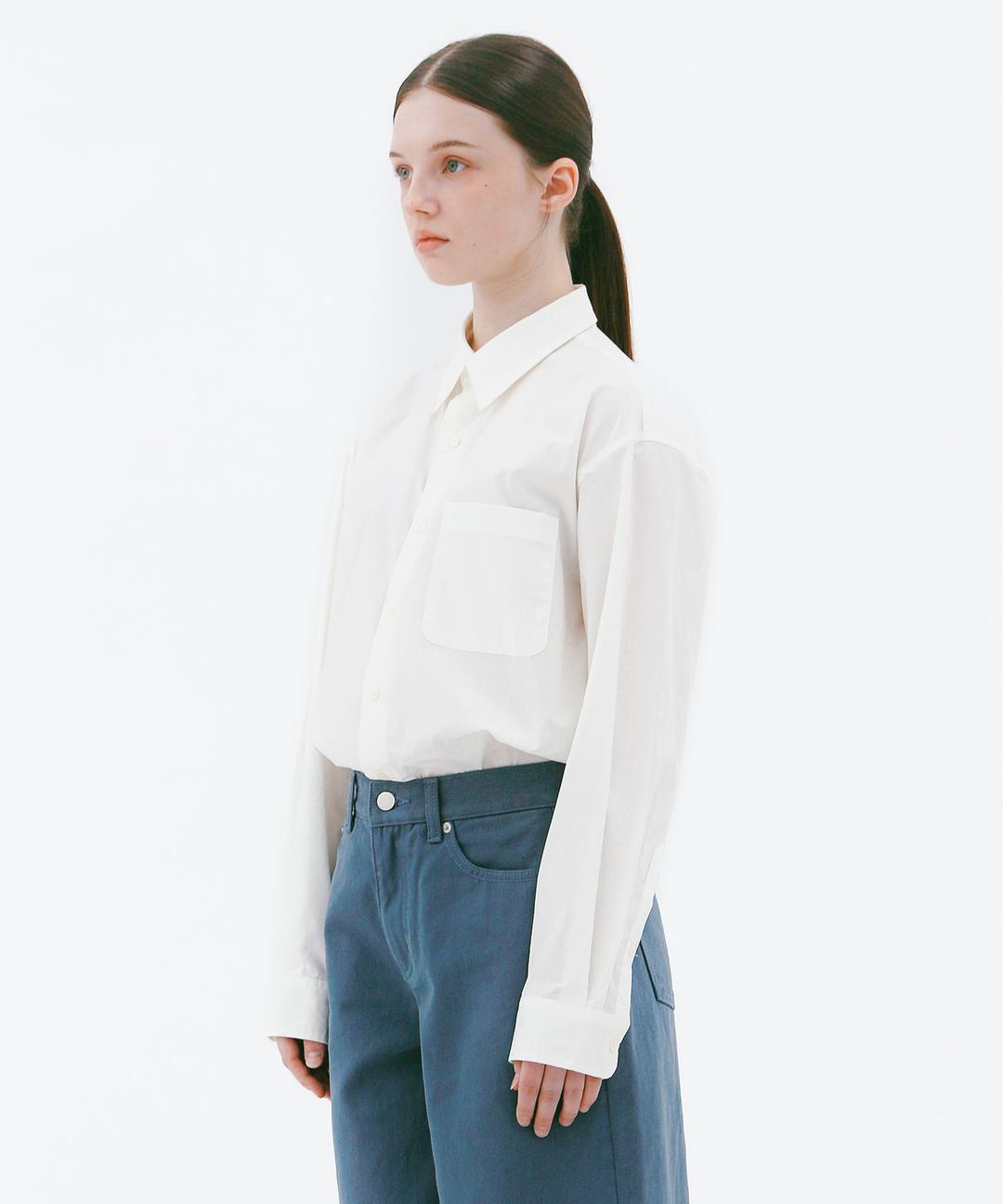 Classic Cotton Shirt_Ivory
