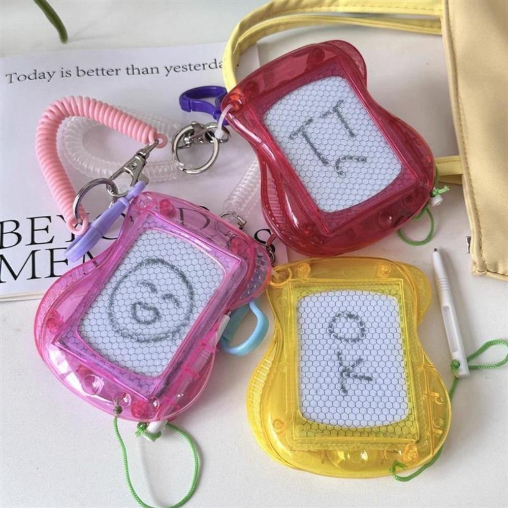 샵베흐 귀여운 미니 필기 드로잉보드 체인 키링 백참(6color)