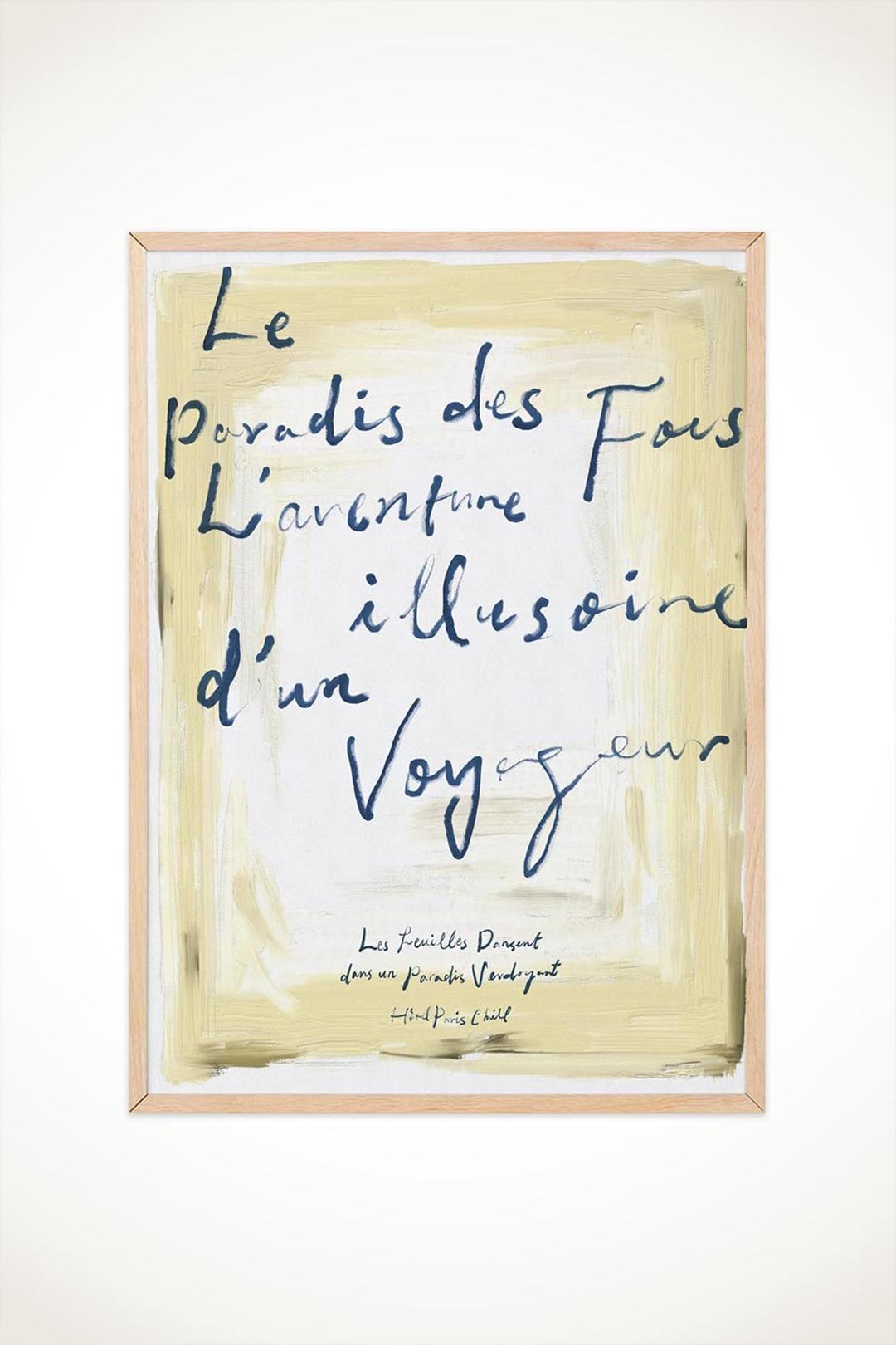 Le Paradis Art Print
