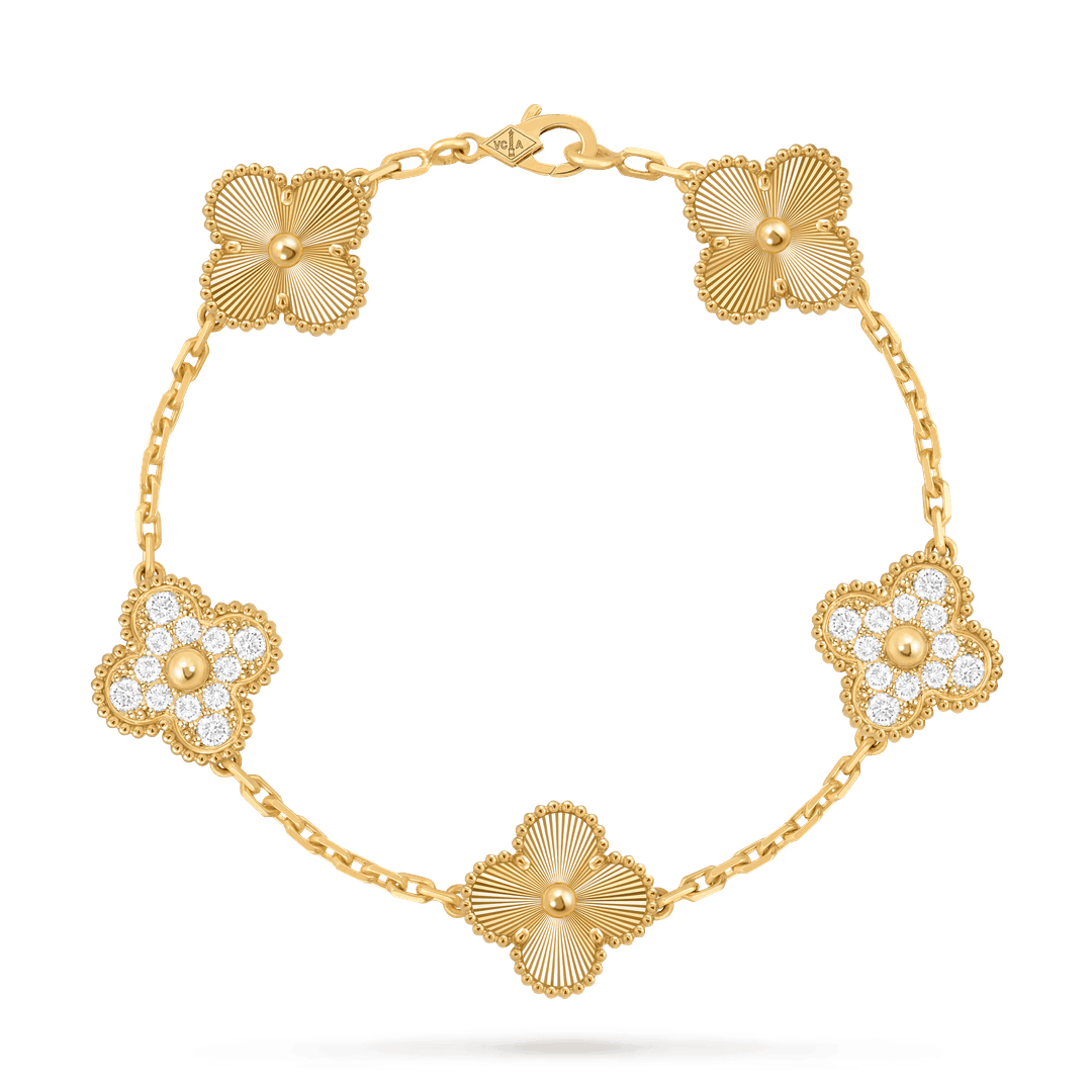 빈티지 알함브라 브레이슬릿, 모티브 5개