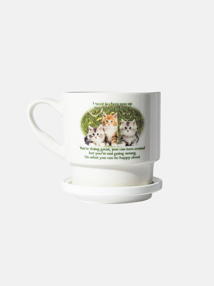 Little Friends Comfort Series Mugs - GREEN