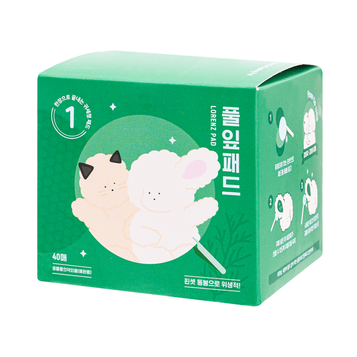 로렌츠 귀세정 풀잎패드 40매