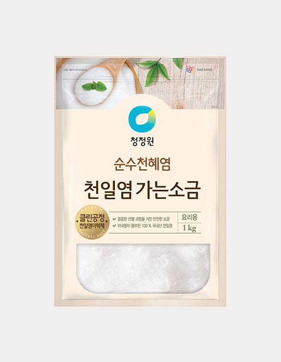 [청정원] 천일염가는소금 1kg