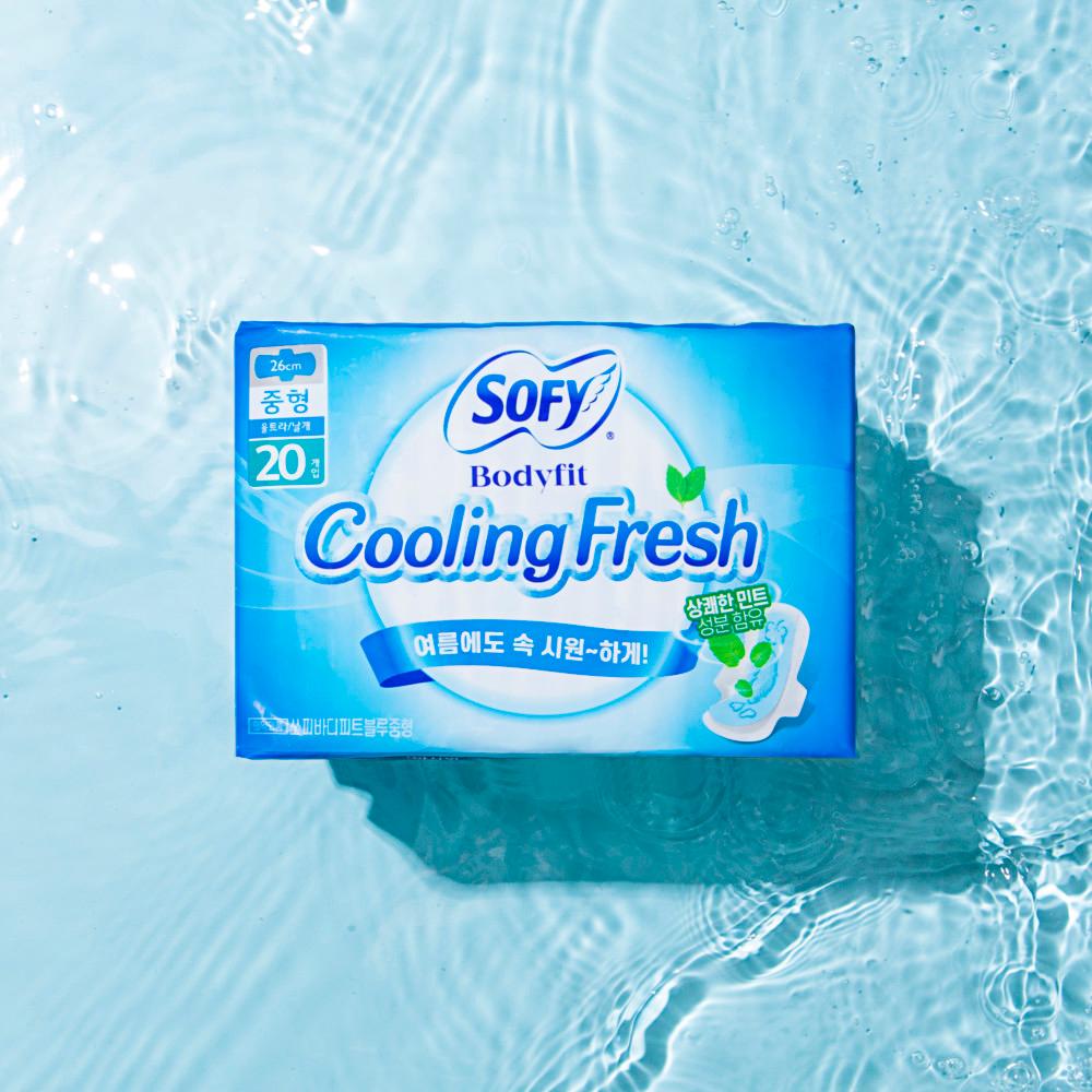 쏘피생리대 쿨링프레쉬 바디피트생리대 날개형생리대 모음전