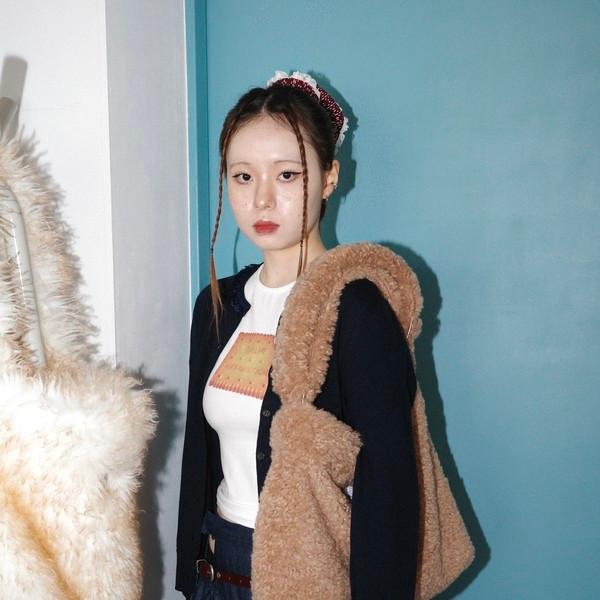 Teddy fluffy big bag _ camel