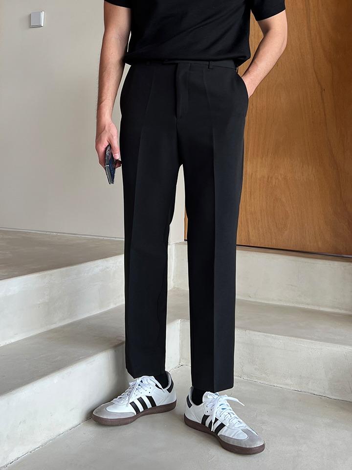 로빈 하프 밴딩 슬랙스