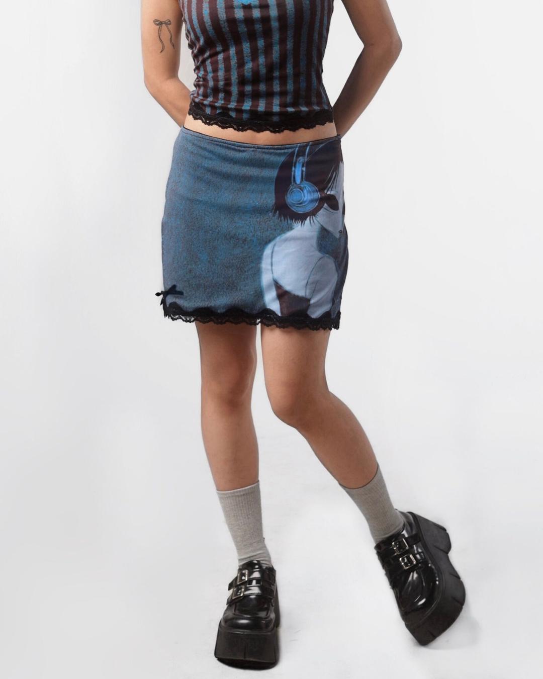 Lucy001 Built-in Shorts Skirt