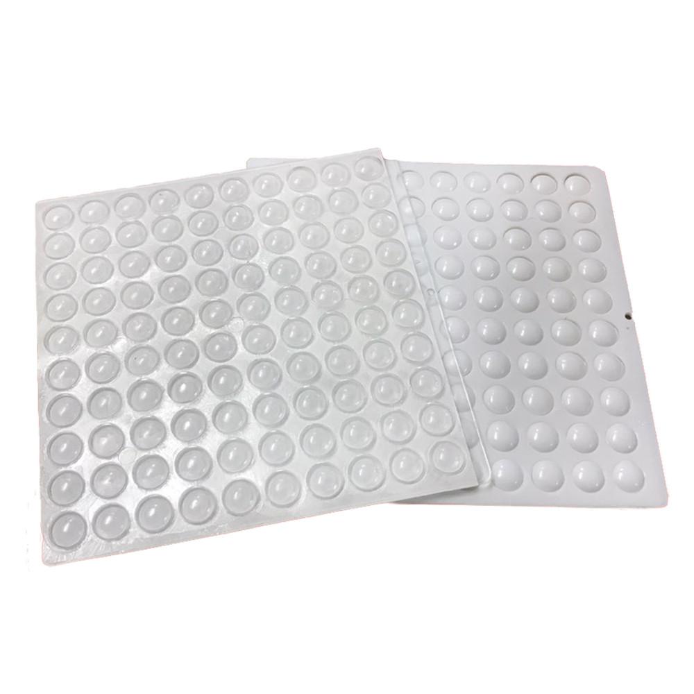 3M 가구문 충격방지 스티커 고무 스토퍼 스톱바킹 도어범퍼 흰색 / 투명