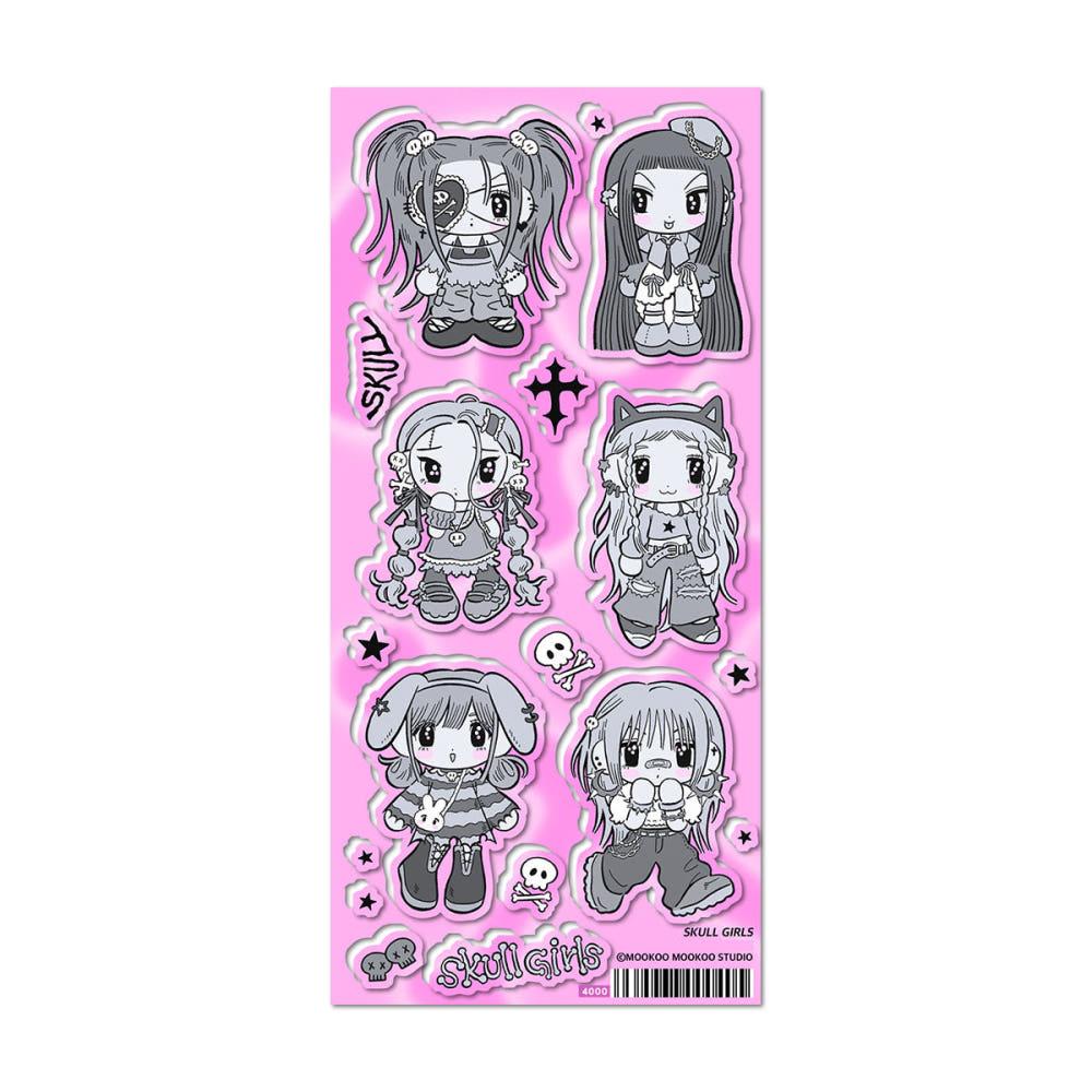 무쿠무쿠스튜디오｡ 스컬걸즈 스티커