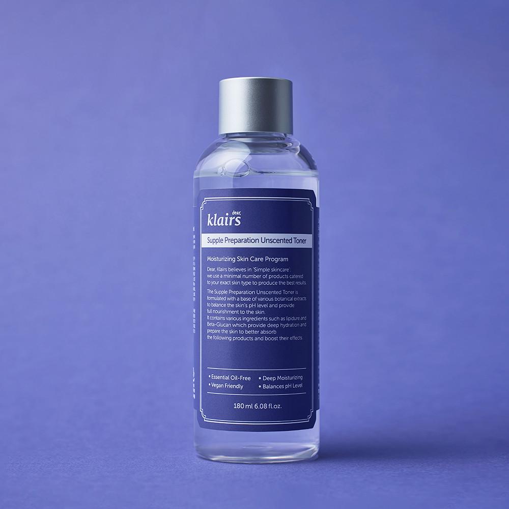 클레어스 서플 프레퍼레이션 언센티드 토너 180ml